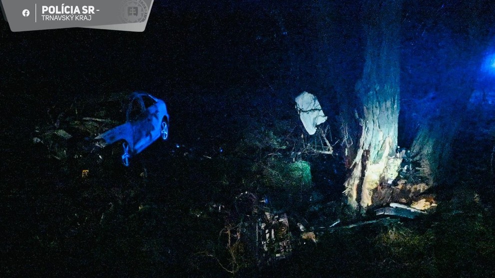 Vážna nehoda pri Hlohovci.