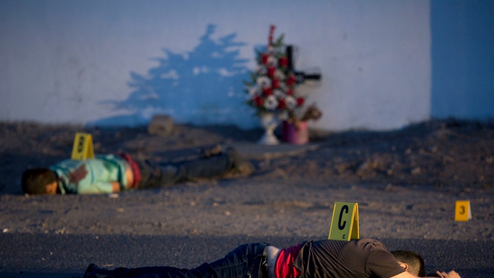 Prestrelka členov karteku s políciou v Mexiku.