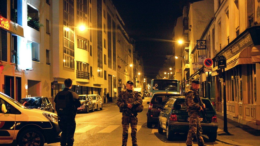 Teroristické útoky v Paríži.