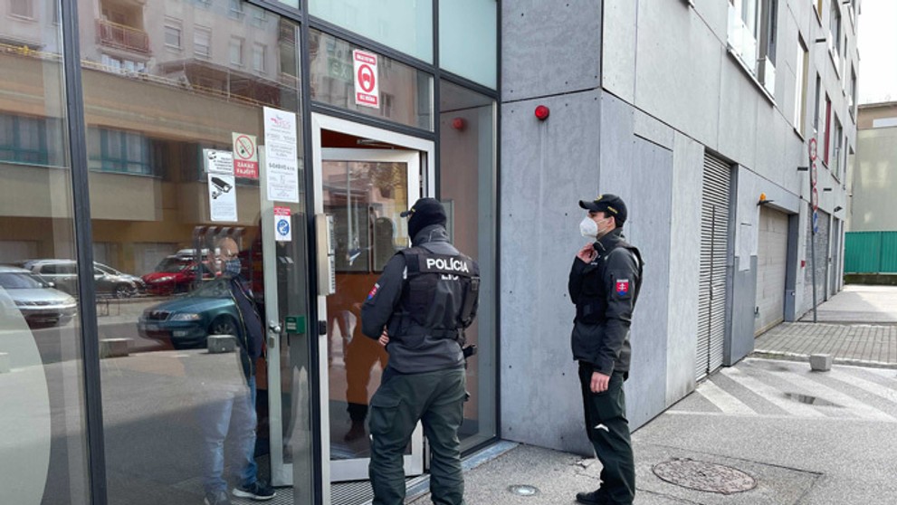 Štefan Harabin nepustil hliadku do bytu.