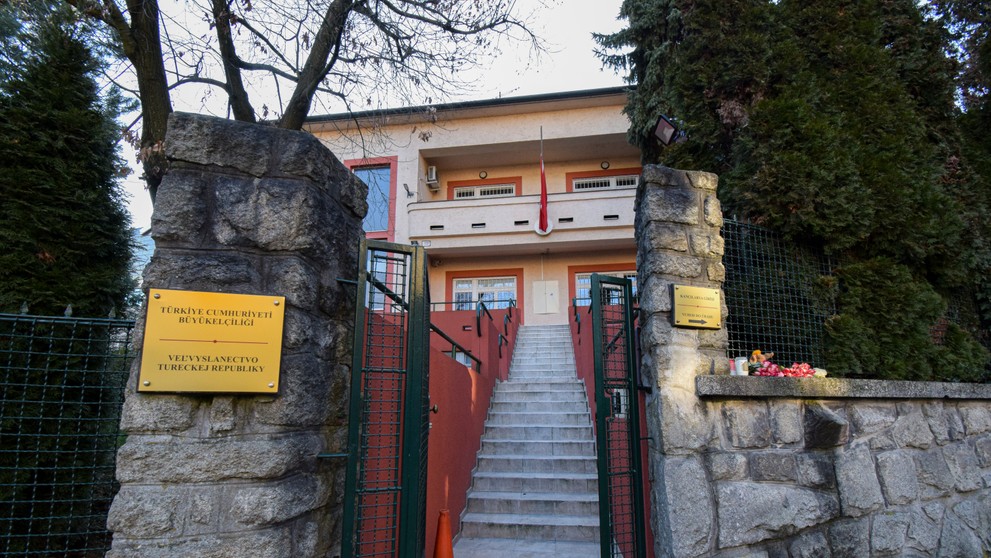 Veľvyslanectvo Tureckej republiky.