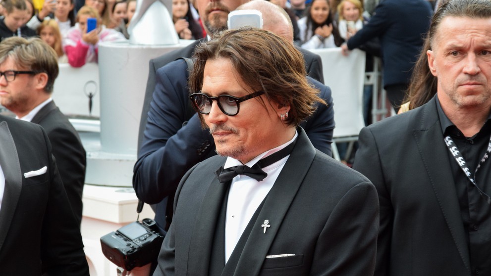 Johnny Depp na MFF KV.