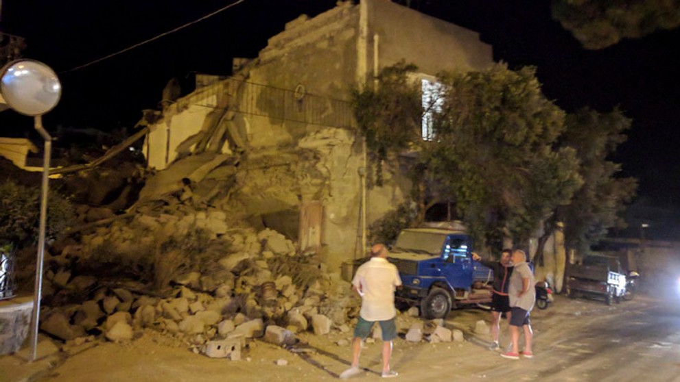 Zemetrasenie na Ischii.