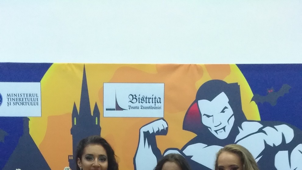 Karolína Holbová 2.miesto MS junioriek vo fitness nad 163cm.