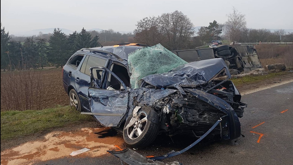 Tragická nehoda pri Bánovciach nad Bebravou