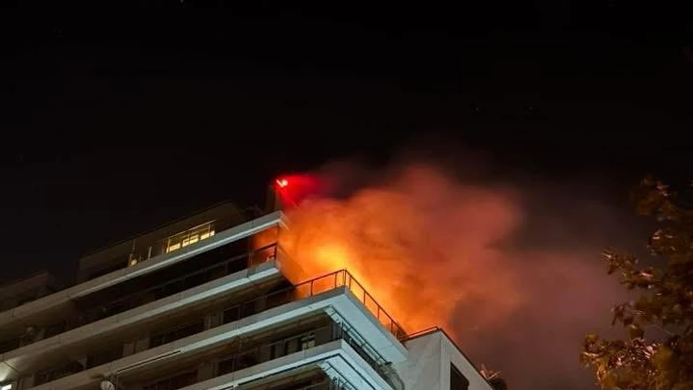 Požiar v Ružinove
