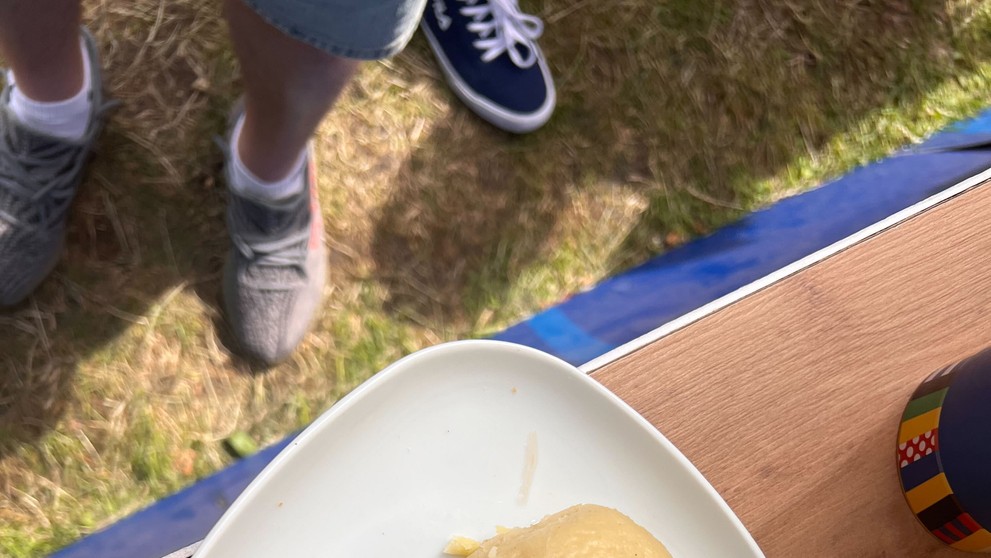 Ponuka jedál v slovenskom bufete na EURO 2024.