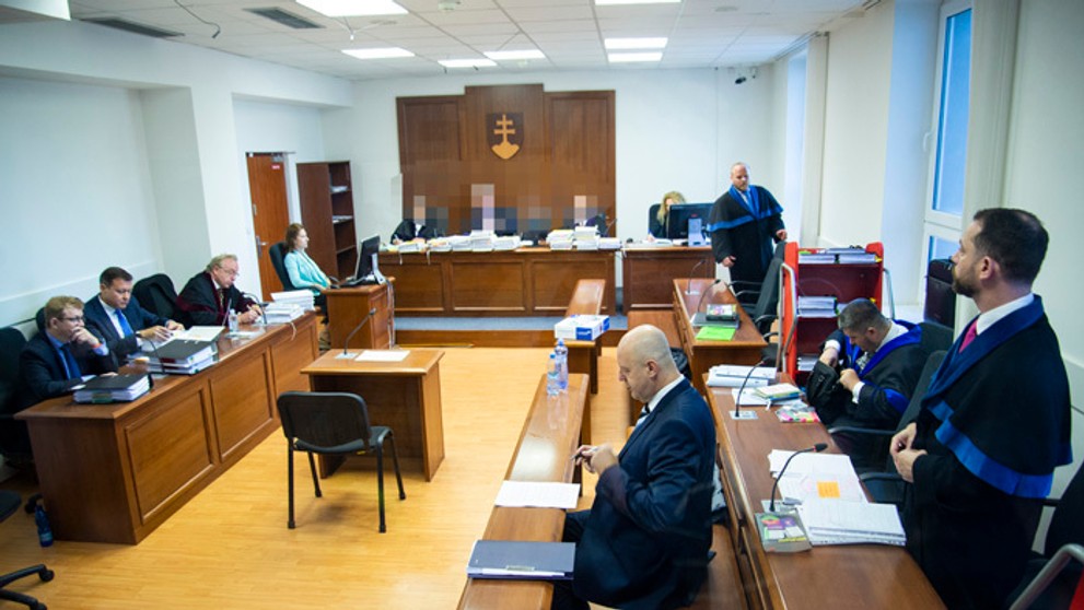 Námestie SNP v Bratislave.