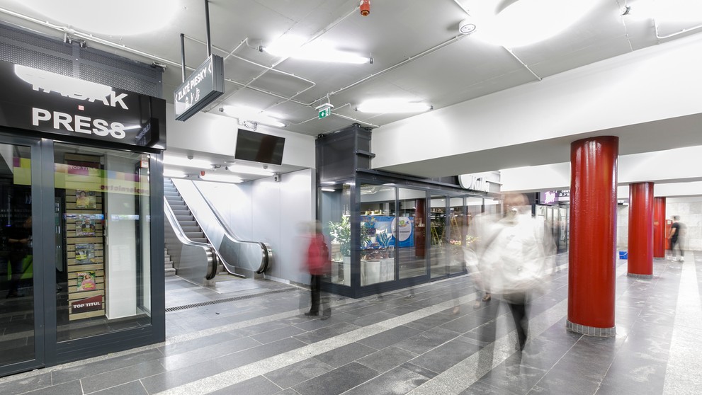 Na snímke oficiálne otvorenie podchodu na Trnavskom mýte