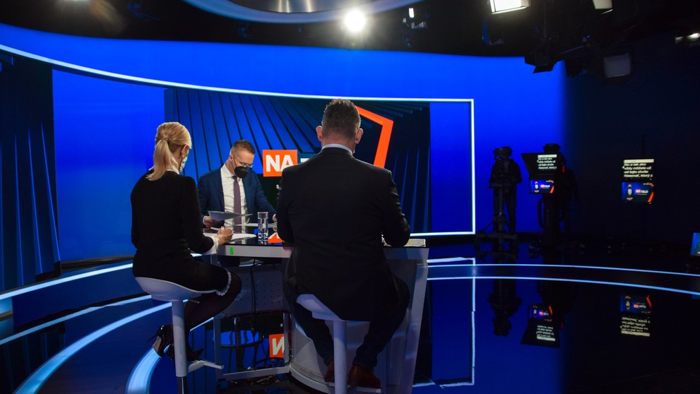 Roman Mikulec pred nakrúcaním.