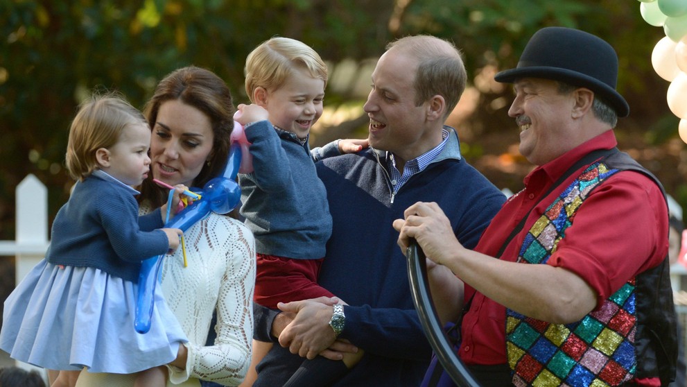 Princ George a princezná Charlotte