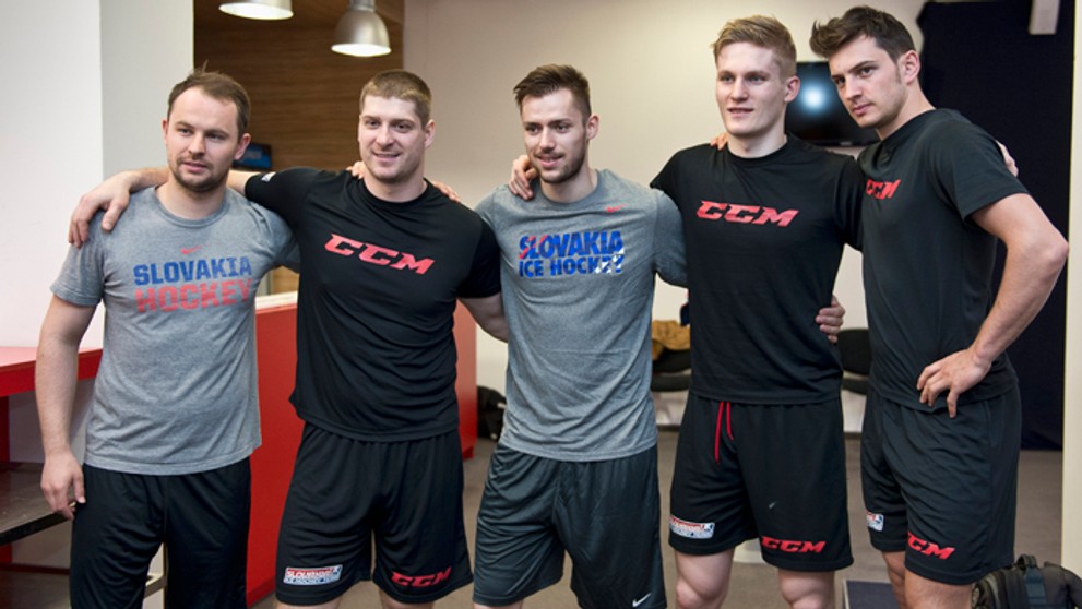 Július Hudáček, Michal Sersen, Martin Bakoš, Pavol Skalický a Libor Hudáček.