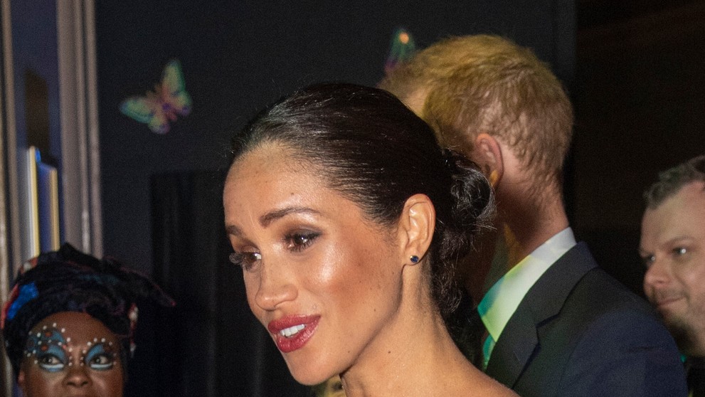 Meghan Markle na galavečere.