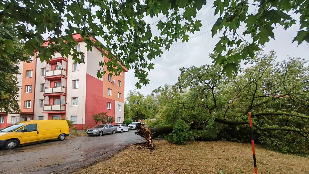 Búrka v Rimavskej Sobote