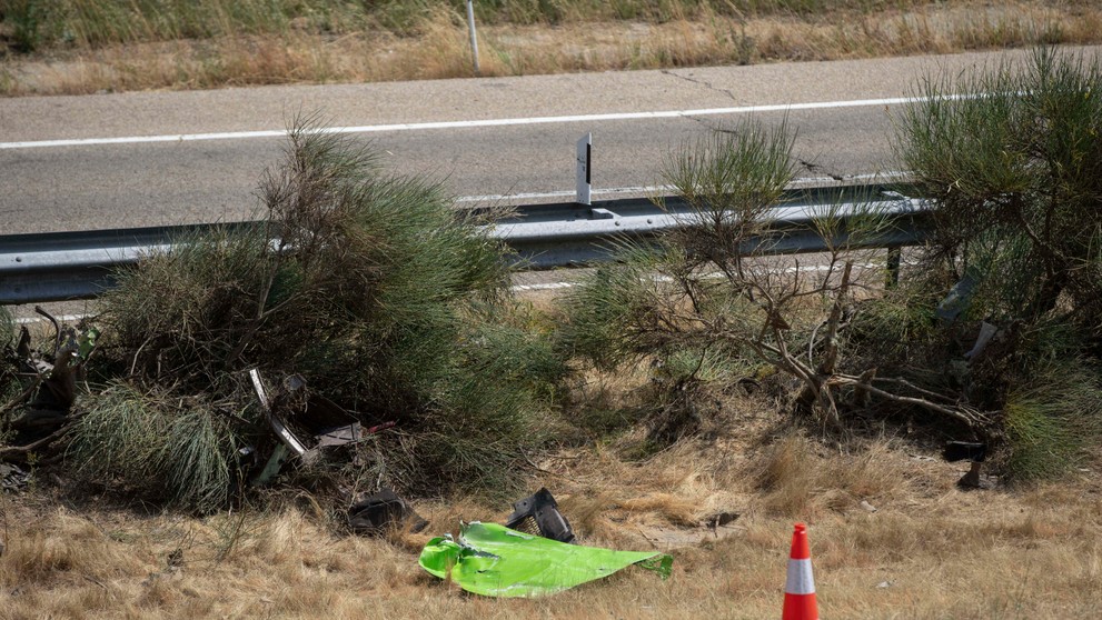 Miesto tragickej nehody Dioga Jotu