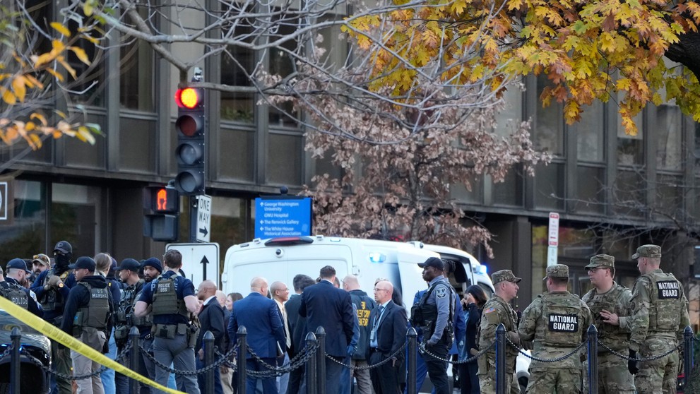 Streľba neďaleko Bieleho domu.