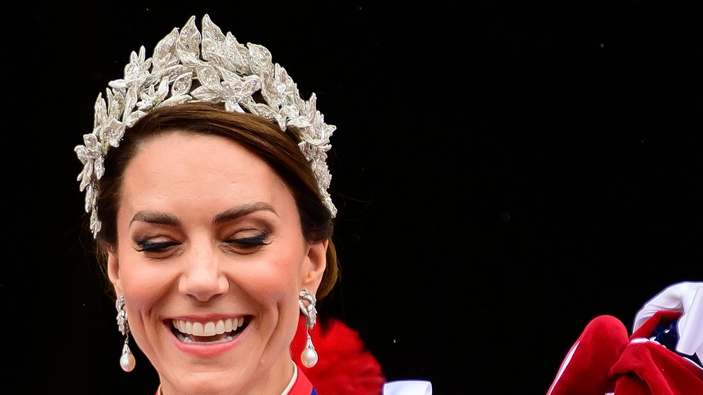 Kate, princezná z Walesu a jej syn, princ Louis