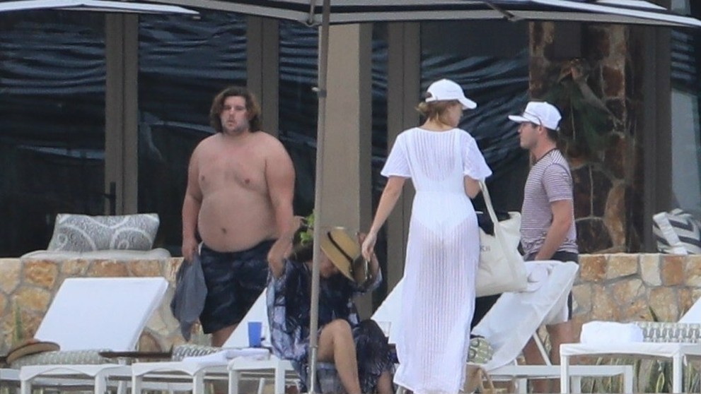 Christopher Schwarzenegger na dovolenke v Mexiku