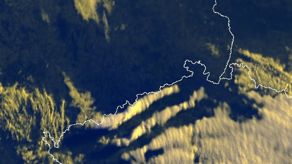 Zaujímavé oblaky v Česku
