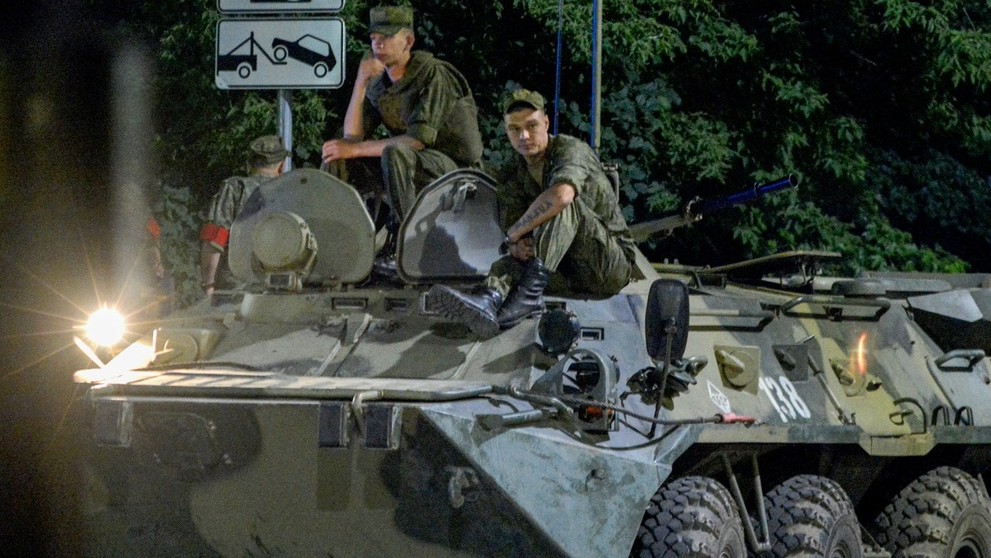 Vagnerovci obsadili Rostov nad Donom.