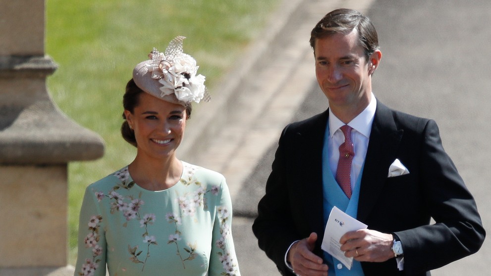 Pippa Middleton s manželom Jamesom Matthewsom
