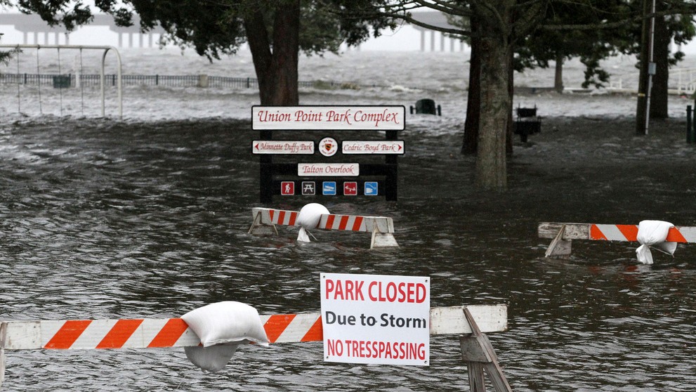 Hurikán Florence zasiahol USA