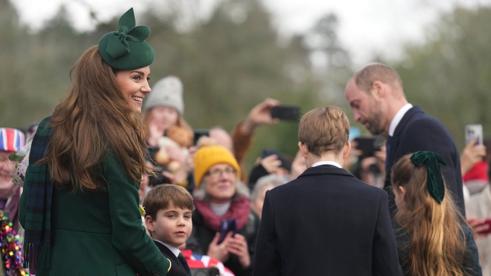 Princezná Kate v obklopení svojej rodiny
