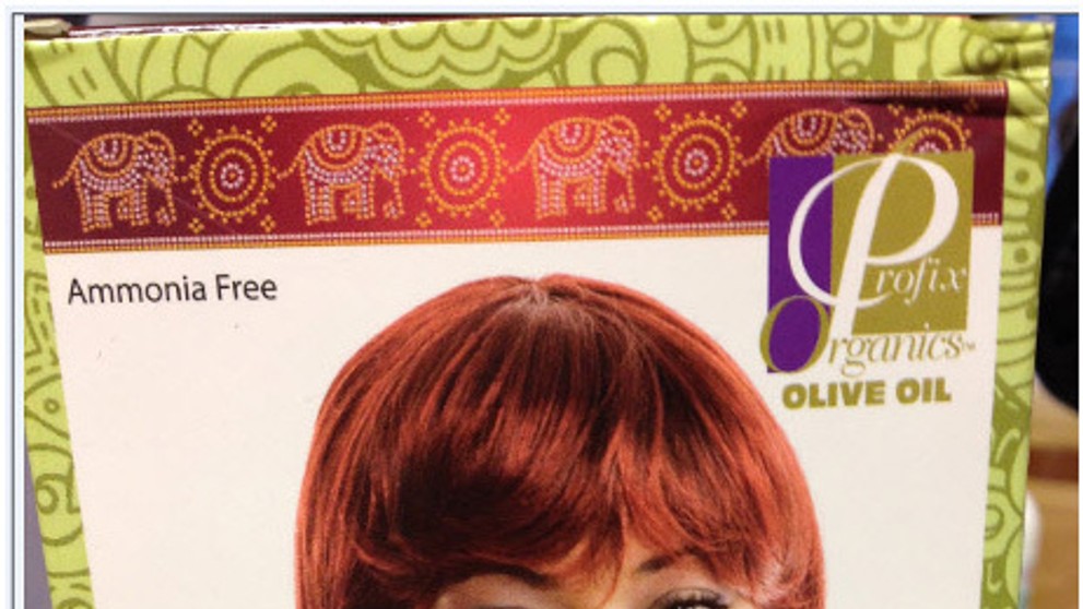 Permanent Powder Hair Colour - Henna – výrobok na farbenie vlasov.