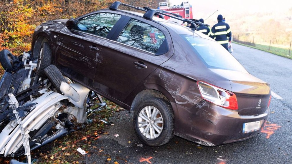 Vážna nehoda pri Jelšave.