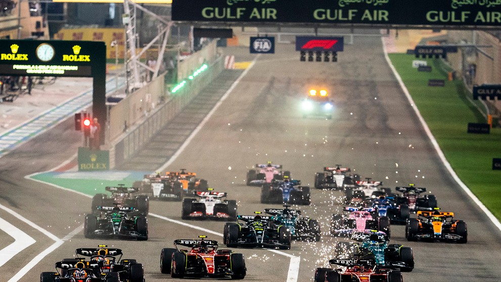 Štart Veľkej ceny v Bahrajne