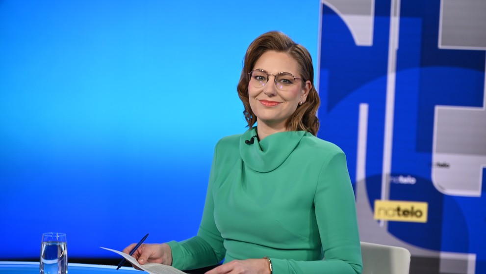 Moderátorka relácie Na telo Karolína Lacová