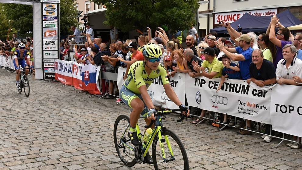 Víťaz majstrovstiev Slovenska v cyklistike Juraj Sagan. 