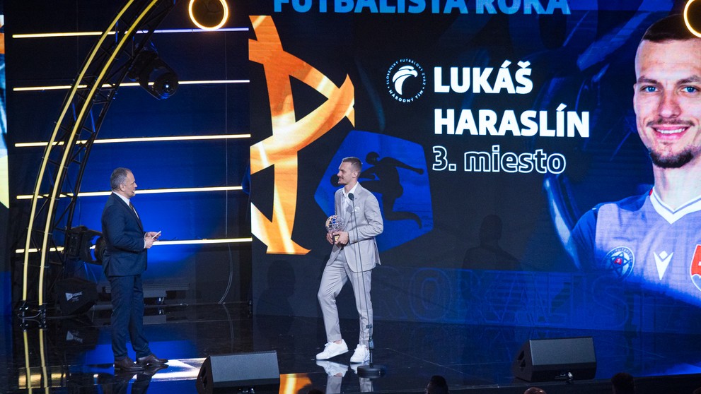 Lukáš Haraslín obsadil tretie miesto.
