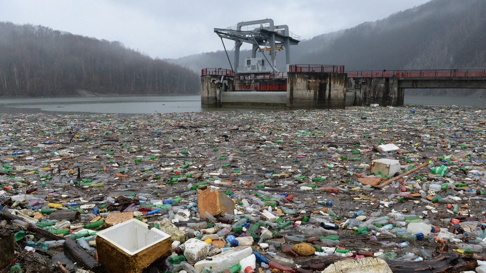 Vodná nádrž Ružín.