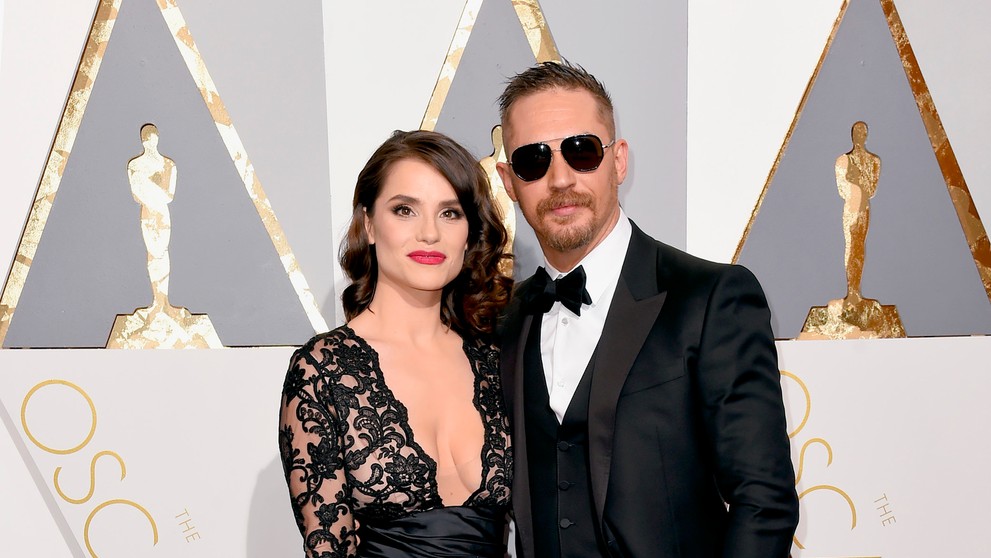 Tom Hardy s partnerkou