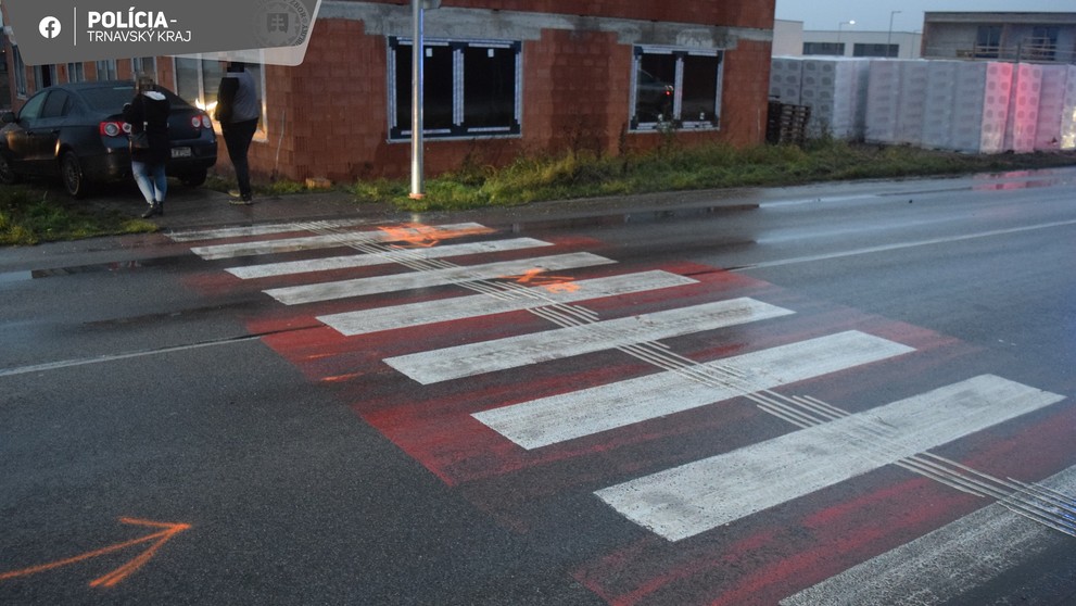 Tragická dopravná nehoda v obci Kvetoslavov