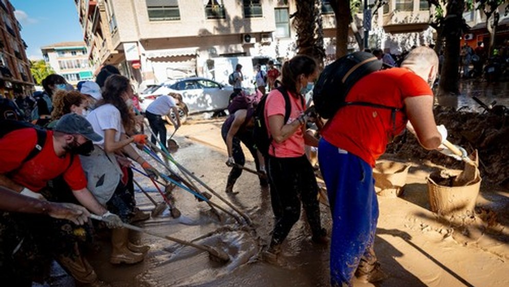 Dobrovoľníci vo Valencii 