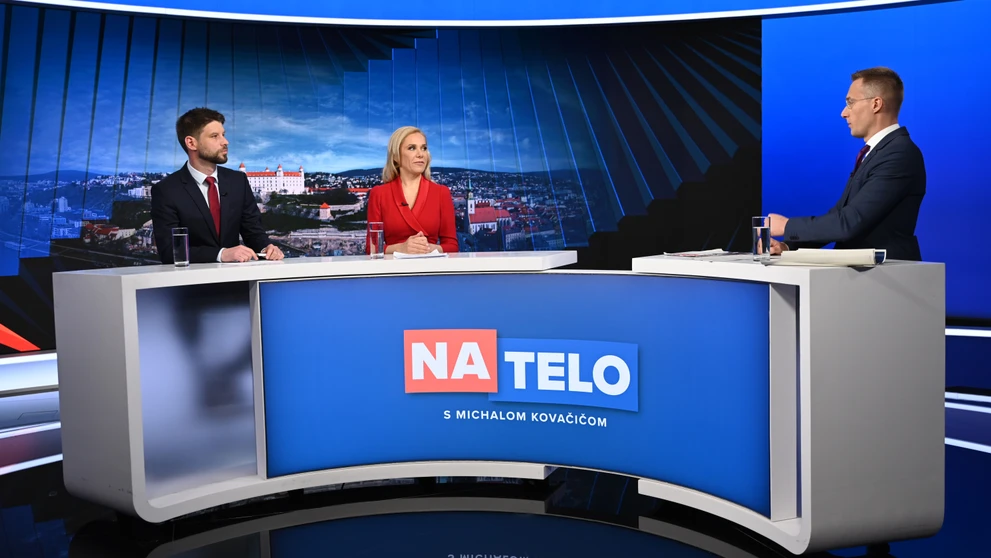 Denisa Saková a Michal Šimečka.