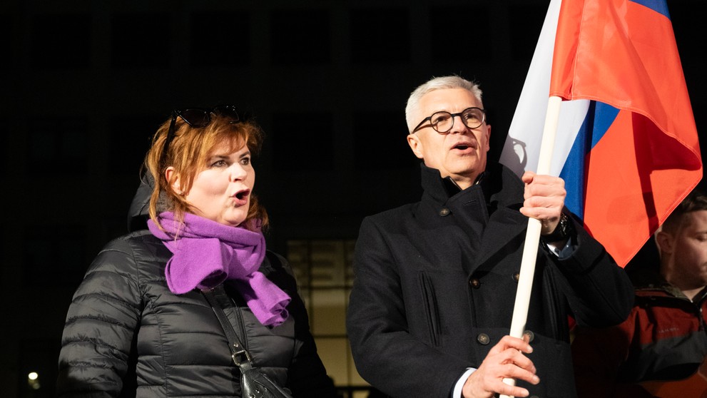 Ivan Korčok s manželkou Soňou Korčokovou