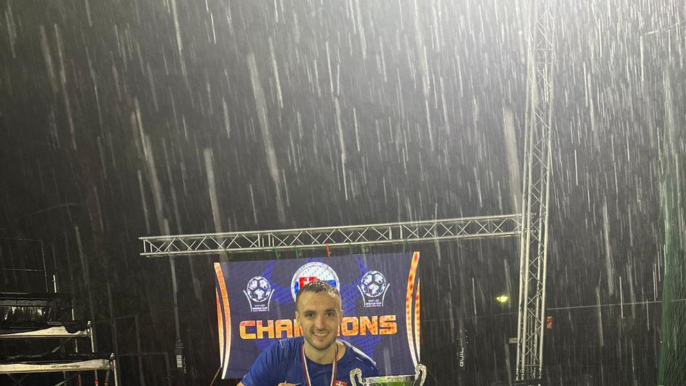 Lukáš Krčmárik, jeden z hrdinov mužstva