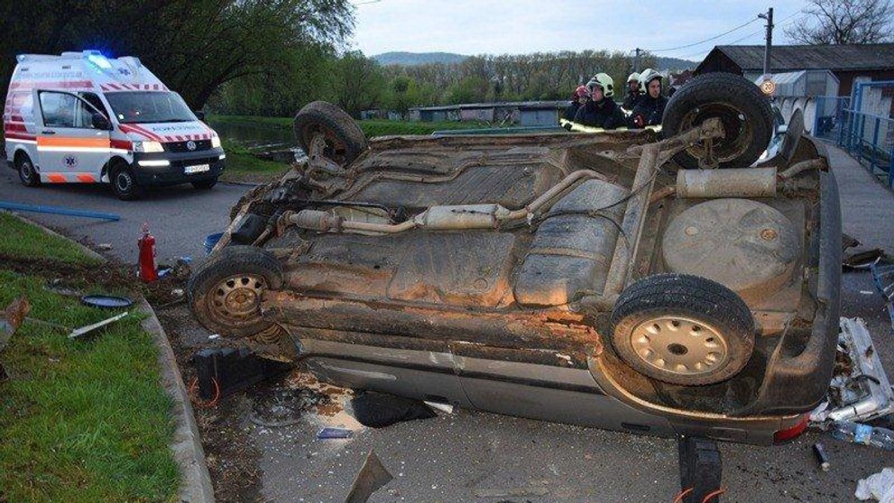 Nehoda vo Zvolene, časti Hať Podharajchom.