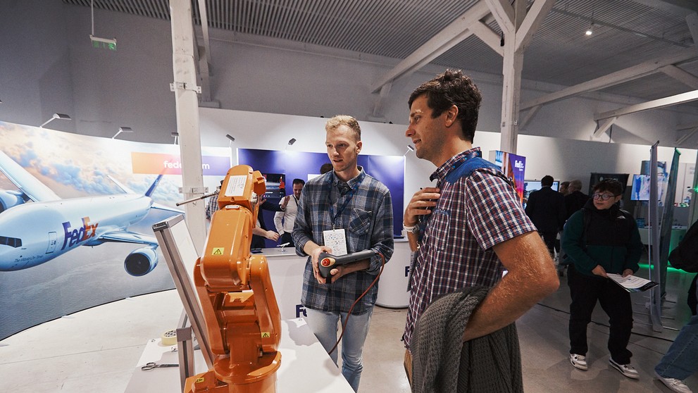 Súčasťou SlovakiaTechu je aj výstavná časť Expo.