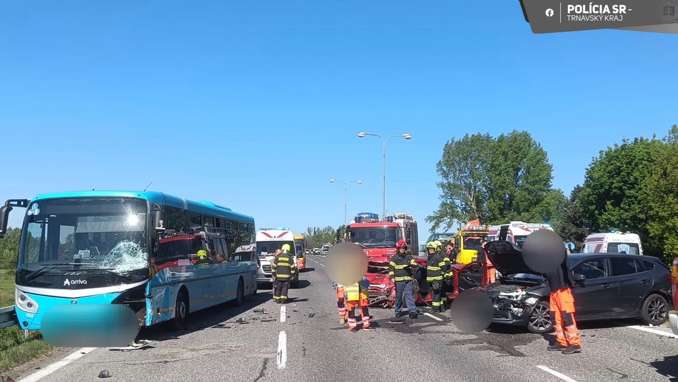 Nehoda pri Piešťanoch