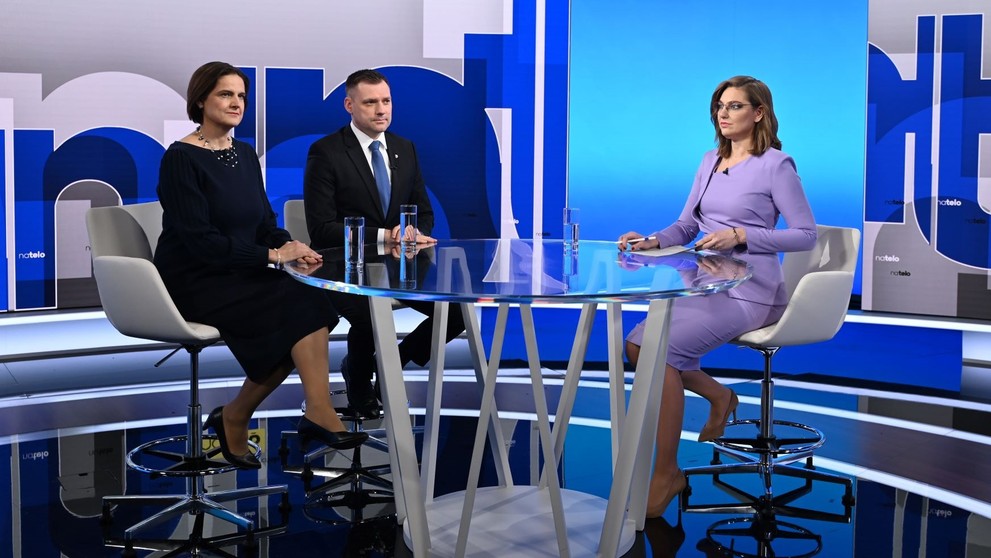 Hosťami Na telo boli Tomáš Taraba a Mária Kolíková