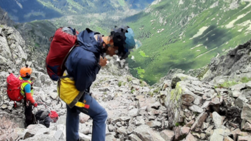 Tragický pád horolezca z hrebeňa Veľkej Ľadovej veže.