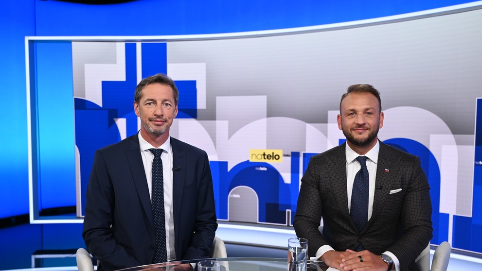 Hosťami relácie Na telo boli Matúš Šutaj Eštok a Milan Majerský