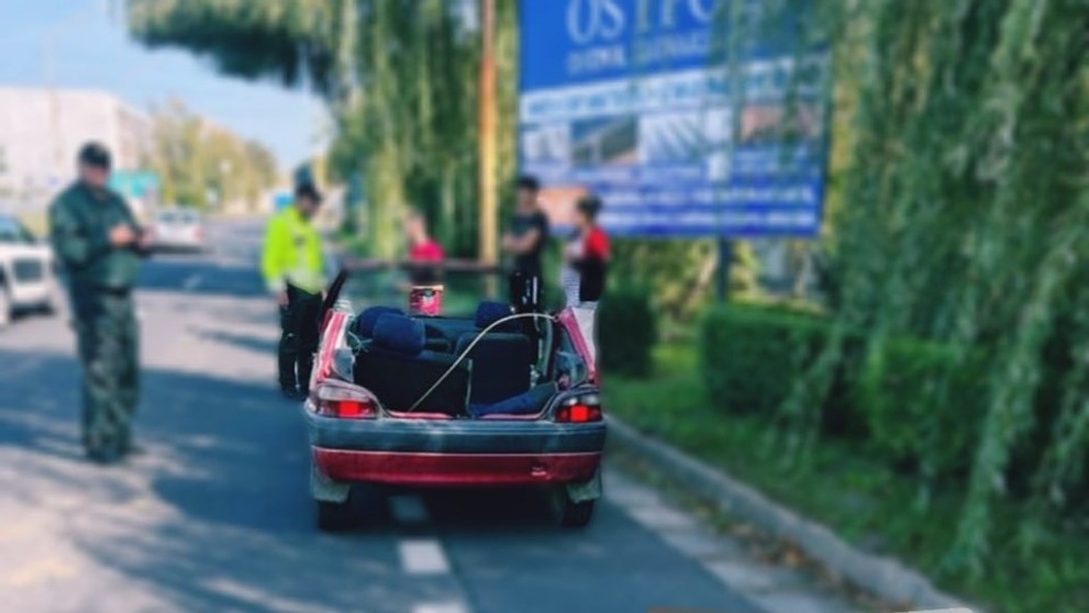 Netradičný „kabriolet“.