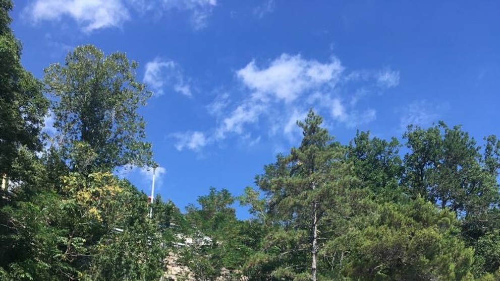 Markizácka redaktorka na dovolenke.