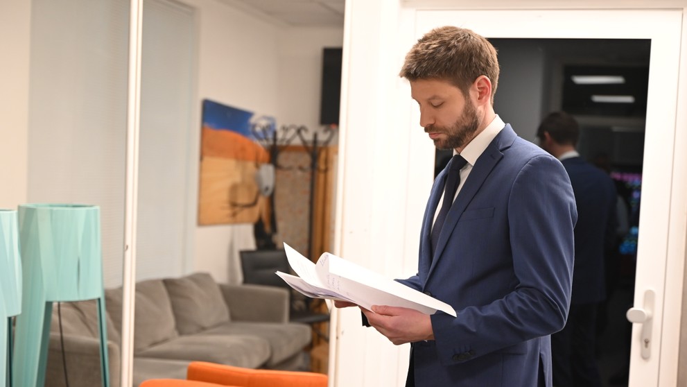 Predseda Progresívneho Slovenska Michal Šimečka