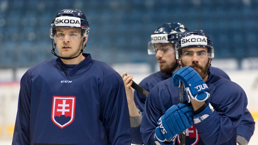 Tomáš Hrnka a vpravo Adam Lapšanský 